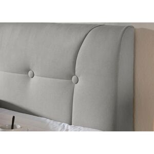 HOME AFFAIRE Calloway - Boxspringbett, grau, Bonnell-Federkernmatratze HOME AFFAIRE Calloway - Boxspringbett, grau, Bonnell-Federkernmatratze