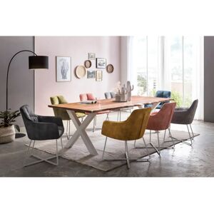 Home Affaire Manhattan Buchen-Rechteckiger Massivholztisch - Esstisch Home Affaire Manhattan Buchen-Rechteckiger Massivholztisch - Esstisch