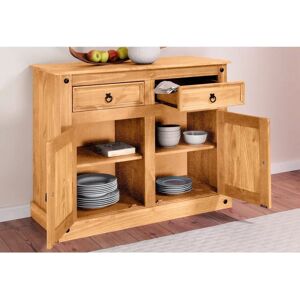HOME AFFAIRE Beiges Sideboard - 104x84x47 cm - Sideboard HOME AFFAIRE Beiges Sideboard - 104x84x47 cm - Sideboard