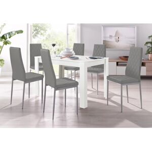 INOSIGN TOPSELLER Essgruppe - FSC-zertifiziert, 120cm Tisch, 4 Stühle INOSIGN TOPSELLER Essgruppe - FSC-zertifiziert, 120cm Tisch, 4 Stühle
