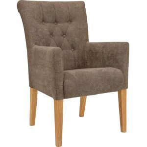 Home Affäre King - Polsterstuhl - Elegante Knopfheftung Home Affäre King - Polsterstuhl - Elegante Knopfheftung
