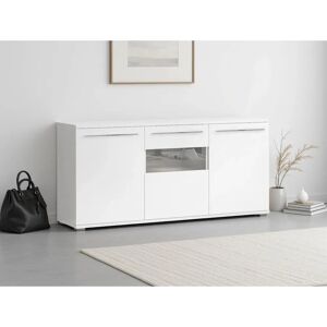 Places of Style Piano Weiß Hochglanz Sideboard - Sideboard Places of Style Piano Weiß Hochglanz Sideboard - Sideboard