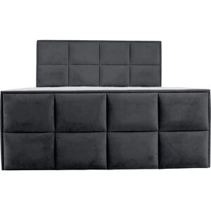 LEONIQUE Timeo - Samtvelours Boxspringbett - 180x200cm LEONIQUE Timeo - Samtvelours Boxspringbett - 180x200cm