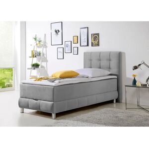 INOSIGN Vaasa Silber Boxspringbett mit Stauraum & Topper - Boxspringbett INOSIGN Vaasa Silber Boxspringbett mit Stauraum & Topper - Boxspringbett