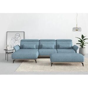 Ecksofa Fjord L-Form von Places of Style - Blau - 324cm Ecksofa Fjord L-Form von Places of Style - Blau - 324cm