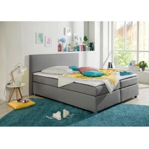 INOSIGN Eliana Grau Boxspringbett - Komplett mit Topper INOSIGN Eliana Grau Boxspringbett - Komplett mit Topper