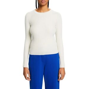 Esprit 38 V-ringning Slim fit Ribbstickad tröja Esprit 38 V-ringning Slim fit Ribbstickad tröja