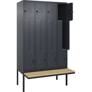 C+P Z Classic PLUS Schließfächer mit Bank - 4 Fächer C+P Z Classic PLUS Schließfächer mit Bank - 4 Fächer