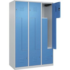 C+P Hellblau Hellgrau Z Classic PLUS Schließfach - Schrank C+P Hellblau Hellgrau Z Classic PLUS Schließfach - Schrank