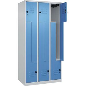 C+P Hellgrau / Hellblau 3-teiliger Schließfach - Z Classic PLUS C+P Hellgrau / Hellblau 3-teiliger Schließfach - Z Classic PLUS