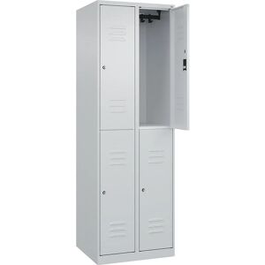 C+P Stahlschrank mit Zwei Ebenen - Classic PLUS C+P Stahlschrank mit Zwei Ebenen - Classic PLUS