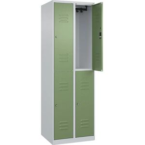 C+P Stahlschrank mit Zwei Ebenen - Classic PLUS C+P Stahlschrank mit Zwei Ebenen - Classic PLUS