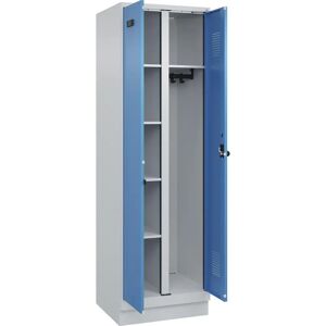 Armadio in acciaio con serratura KaiserKraft - Grigio chiaro / Azzurro chiaro - 600mm Armadio in acciaio con serratura KaiserKraft - Grigio chiaro / Azzurro chiaro - 600mm