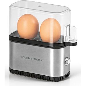 GOURMETmaxx 12377 - Zwart, Zilver - Eierenkoker GOURMETmaxx 12377 - Zwart, Zilver - Eierenkoker