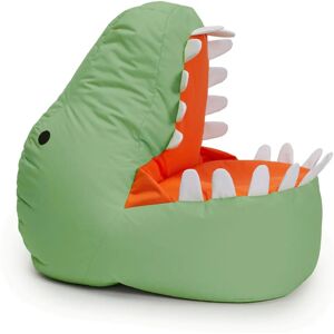 Pouf Lumaland - Vert, Orange, Blanc - Intérieur & Extérieur - Publicité Pouf Lumaland - Vert, Orange, Blanc - Intérieur & Extérieur - Publicité