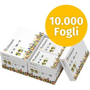 Infowerk Papier A4 pour Imprimante - 80g Blanc Brillant PEFC - Publicité Infowerk Papier A4 pour Imprimante - 80g Blanc Brillant PEFC - Publicité