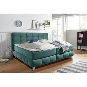 Andas Salo XXL Grünes Boxspringbett Andas Salo XXL Grünes Boxspringbett