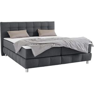 andas Salo XXL Boxspringbett - Nordisches Design, 200x220cm, Grau andas Salo XXL Boxspringbett - Nordisches Design, 200x220cm, Grau