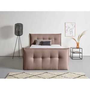 Andas Kederleicht Boxspringbett - Doppelfederung, 140x200cm, taupe Andas Kederleicht Boxspringbett - Doppelfederung, 140x200cm, taupe