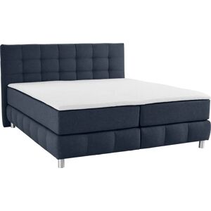 Andas Salo XXL Boxspringbett - 7-Zonen-Kaltschaummatratze, Blau, 160x220 cm - Boxspringbett Andas Salo XXL Boxspringbett - 7-Zonen-Kaltschaummatratze, Blau, 160x220 cm - Boxspringbett