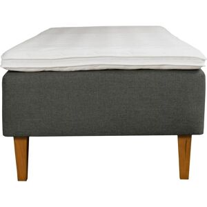 HOME AFFAIRE Osterberg Boxspringbett - 80x200cm, Hellgrau - Boxspringbett HOME AFFAIRE Osterberg Boxspringbett - 80x200cm, Hellgrau - Boxspringbett
