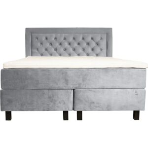 Leonique Jeanne - 160x200cm, H2, Samtvelours, Boxspringbett Leonique Jeanne - 160x200cm, H2, Samtvelours, Boxspringbett