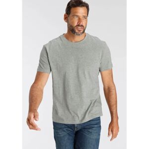 MAN'S WORLD 72/74 (5XL) Weiß-Grau-Meliert-Schwarz T-Shirt MAN'S WORLD 72/74 (5XL) Weiß-Grau-Meliert-Schwarz T-Shirt
