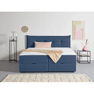 andasu202fNordic Interior Blau Boxspringbett - Komplettbett andasu202fNordic Interior Blau Boxspringbett - Komplettbett