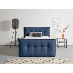 Andas Nordic Interior Boxspringbett - 140x200cm, Blau, mit Stauraum Andas Nordic Interior Boxspringbett - 140x200cm, Blau, mit Stauraum