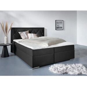 Leonique Alfie Samt Velours Boxspringbett - Modernes Stauraum-Design Leonique Alfie Samt Velours Boxspringbett - Modernes Stauraum-Design