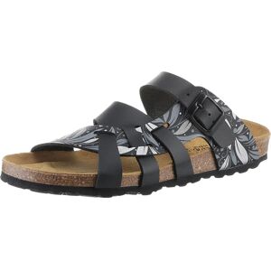 ANISTON SCHUHE Schwarze Marmorierte Sommerschuh ANISTON SCHUHE Schwarze Marmorierte Sommerschuh