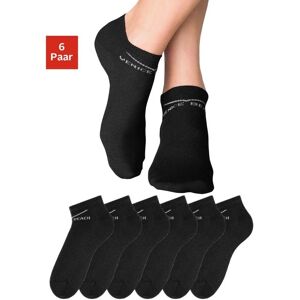 Venice Beach Sneakersocken - Schwarz, 6 Paar, Unisex Venice Beach Sneakersocken - Schwarz, 6 Paar, Unisex