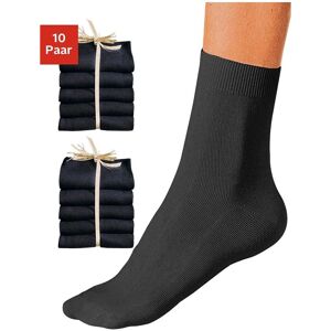 Basicsocken GO IN Damen - 10er Pack - Schwarze Socken Basicsocken GO IN Damen - 10er Pack - Schwarze Socken
