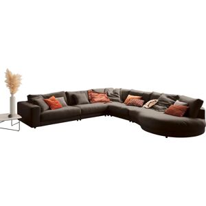 CANDY Enisa II Samtsofa L-Form - Sofa CANDY Enisa II Samtsofa L-Form - Sofa
