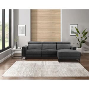 Places of Style Lund L-Form Sofa - Webstoff, 261cm, anthrazit Places of Style Lund L-Form Sofa - Webstoff, 261cm, anthrazit