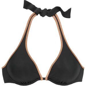 Bruno Banani Milano Bikini-Top - Herausnehmbare Cups, Glänzende Paspeln, Nackenband - Bikini-Oberteil Bruno Banani Milano Bikini-Top - Herausnehmbare Cups, Glänzende Paspeln, Nackenband - Bikini-Oberteil