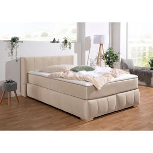Guido Maria Kretschmer Chelles Boxspringbett - Beige, 147x225cm Guido Maria Kretschmer Chelles Boxspringbett - Beige, 147x225cm