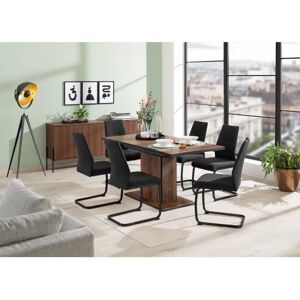 Hela Ariana Ausziehbare Essgruppe - 6 Stühle & Umweltfreundlicher Stoff Hela Ariana Ausziehbare Essgruppe - 6 Stühle & Umweltfreundlicher Stoff