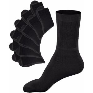 GO IN Tennissocken - 12er Set - Schwarz GO IN Tennissocken - 12er Set - Schwarz