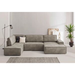 Home Affaire Sherwood XXL 329cm U-Form Schlafsofa - U-Form, Bettkasten, Vintage Home Affaire Sherwood XXL 329cm U-Form Schlafsofa - U-Form, Bettkasten, Vintage