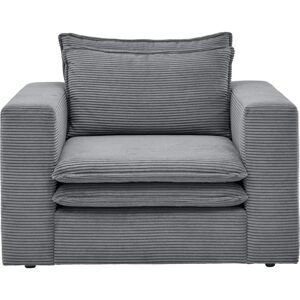 Places of Style PIAGGE Anthrazit Velours Sessel - Sessel Places of Style PIAGGE Anthrazit Velours Sessel - Sessel