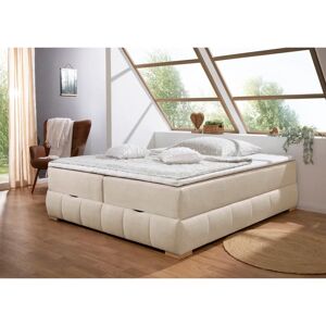 GUIDO MARIA KRETSCHMER HOME & LIVING Wehma - Beiges Komplettbett mit Stauraum GUIDO MARIA KRETSCHMER HOME & LIVING Wehma - Beiges Komplettbett mit Stauraum