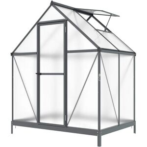 KONIFERA Gewächshaus - 182x123 cm, mit Fundamentrahmen KONIFERA Gewächshaus - 182x123 cm, mit Fundamentrahmen