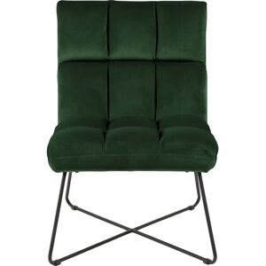 ACTONA GROUP Loungesessel - Samtvelours, Polyester, Grün ACTONA GROUP Loungesessel - Samtvelours, Polyester, Grün