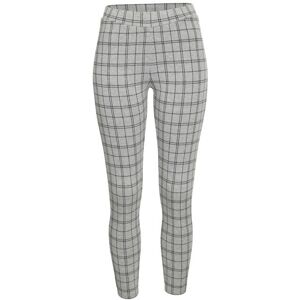 LASCANA Gr. 52/54 Grau mit Schwarzem Karo Leggings - Leggings LASCANA Gr. 52/54 Grau mit Schwarzem Karo Leggings - Leggings