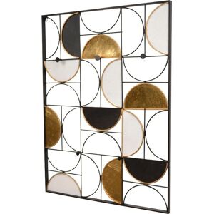 INOSIGN Gold Wandgarderobe - Metall Wandpaneel mit Haken INOSIGN Gold Wandgarderobe - Metall Wandpaneel mit Haken