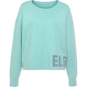 ELBSAND Modell - Türkis Strickpullover - Loungewear ELBSAND Modell - Türkis Strickpullover - Loungewear