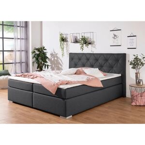 INOSIGN Tynan - Grau, Bonnell-Federkernmatratze - Bett INOSIGN Tynan - Grau, Bonnell-Federkernmatratze - Bett