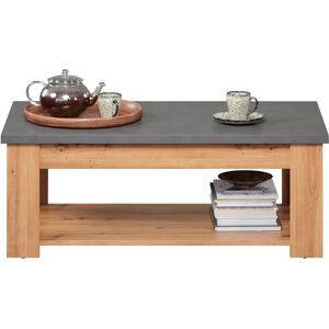HOME AFFAIRE Ambres Grau Rechteckiger Couchtisch - Sofa Tisch HOME AFFAIRE Ambres Grau Rechteckiger Couchtisch - Sofa Tisch