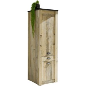 Home affaire Sherwood Schrank - Old Style hell Dekor - 62cm x 201cm x 64cm Home affaire Sherwood Schrank - Old Style hell Dekor - 62cm x 201cm x 64cm